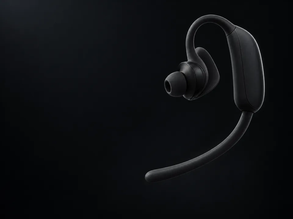CYMBA C1-S: earbud, behind-ear pod and the soft sEMG boom.